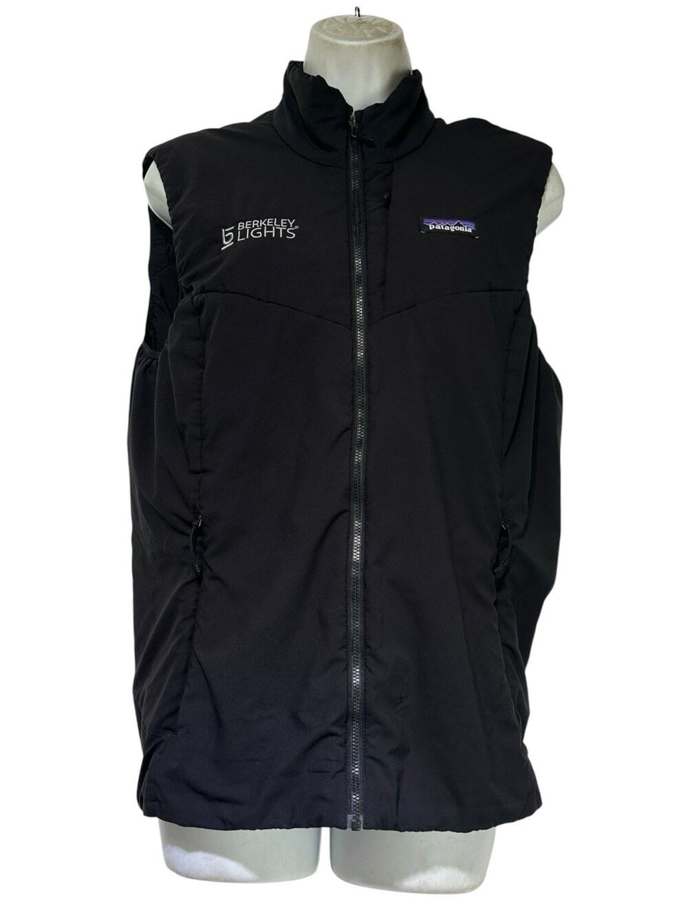 Patagonia Women's Black Nano Air Light Berkeley Lights Vest packable Size L